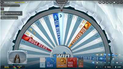 Ice Fishing Gameplay – Winterlandschaft und Geldrad